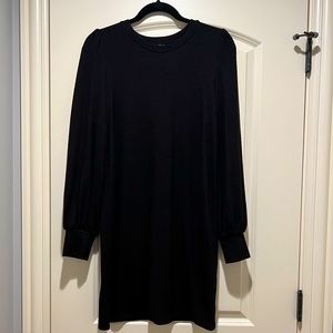 LUCKY black sweater dress - size S